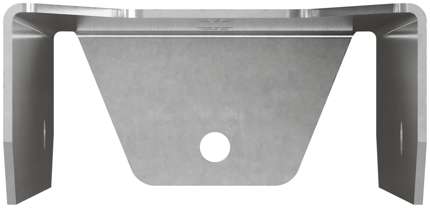 Simpson Strong-Tie FB24SS FB Stainless-Steel Fence Rail Bracket for 2x4 (Pack of 50)