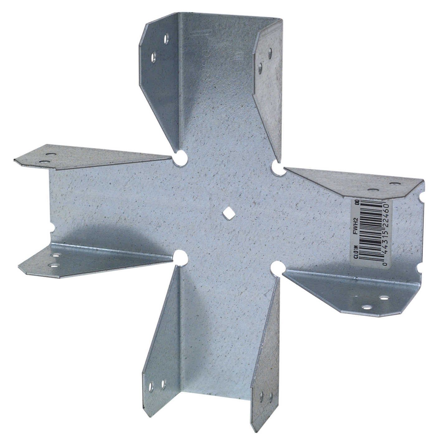 Simpson Strong-Tie FWH2 FWH 18-Gauge Four-Way Connector for 2x (Pack of 25)