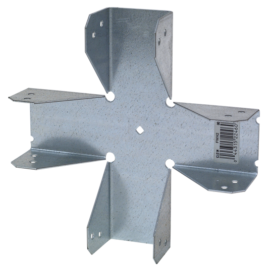 Simpson Strong-Tie FWH2 FWH 18-Gauge Four-Way Connector for 2x