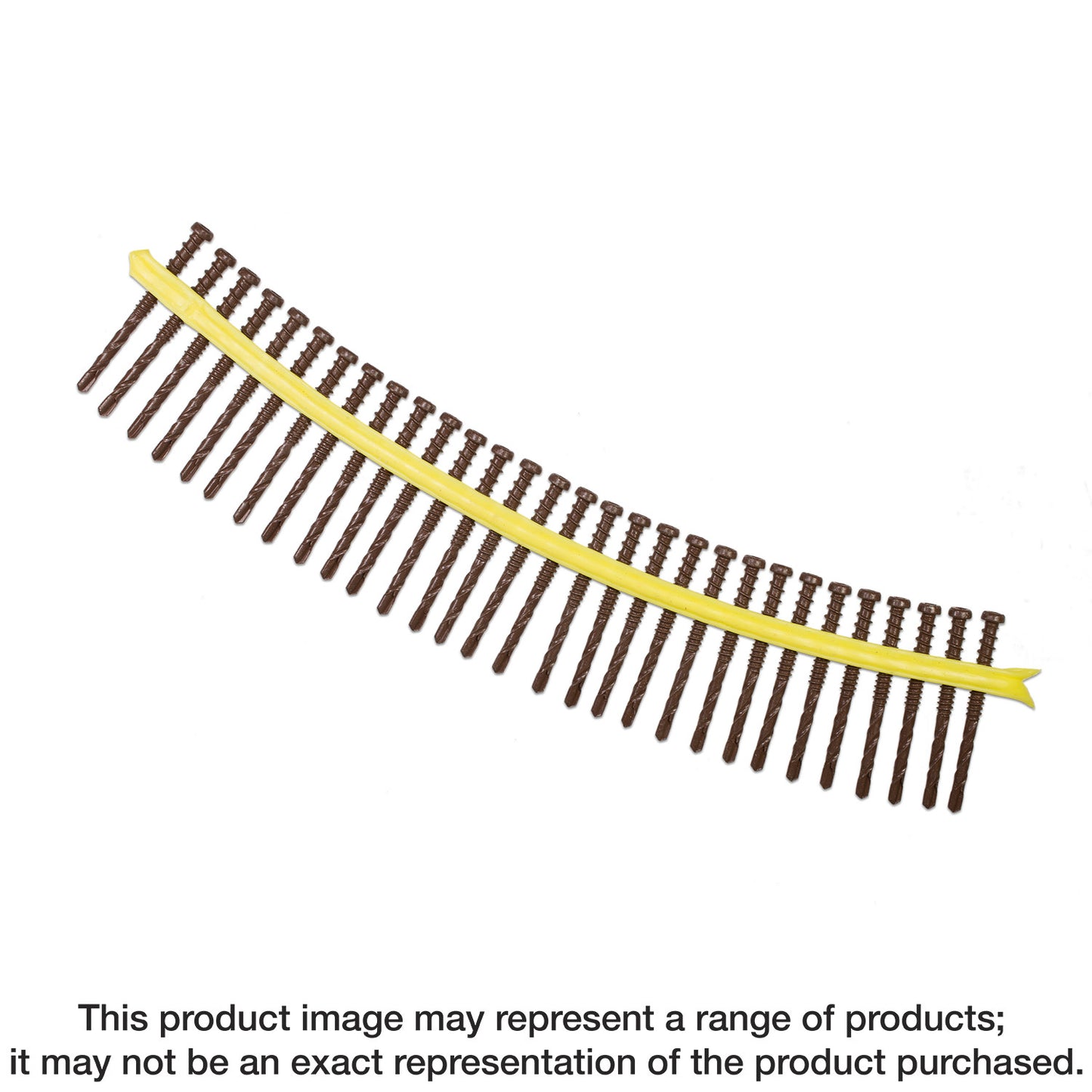 Simpson Strong-Tie DCSD238SRD01 Deck-Drive™ DCSD COMPOSITE-TO-STEEL Screw (Collated) — #10 x 2-3/8 in. Quik Guard® Red 01 (1000-Qty)