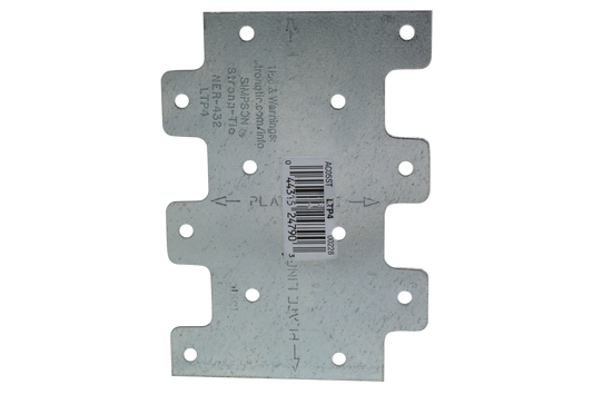 Simpson Strong-Tie LTP4Z LTP 3 in. x 4-1/4 in. ZMAX® Galvanized Lateral Tie Plate (Pack of 19200)