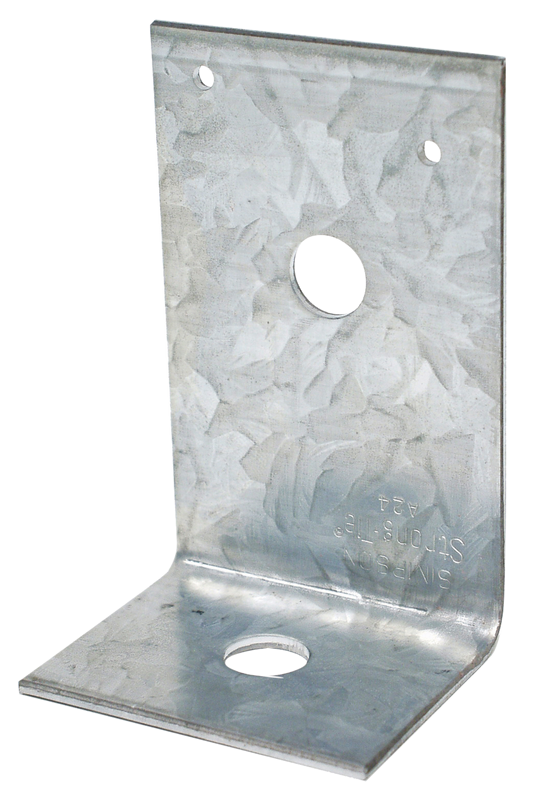 Simpson Strong-Tie A24 2 in. x 3-7/8 in. x 2-1/2 in. Galvanized Angle (Pack of 5000)