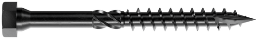Simpson Strong-Tie SDHR10X100 Strong-Drive® SDHR COMBO-HEAD Screw — 10 mm x 100 mm, Black E-Coat (100-Qty)