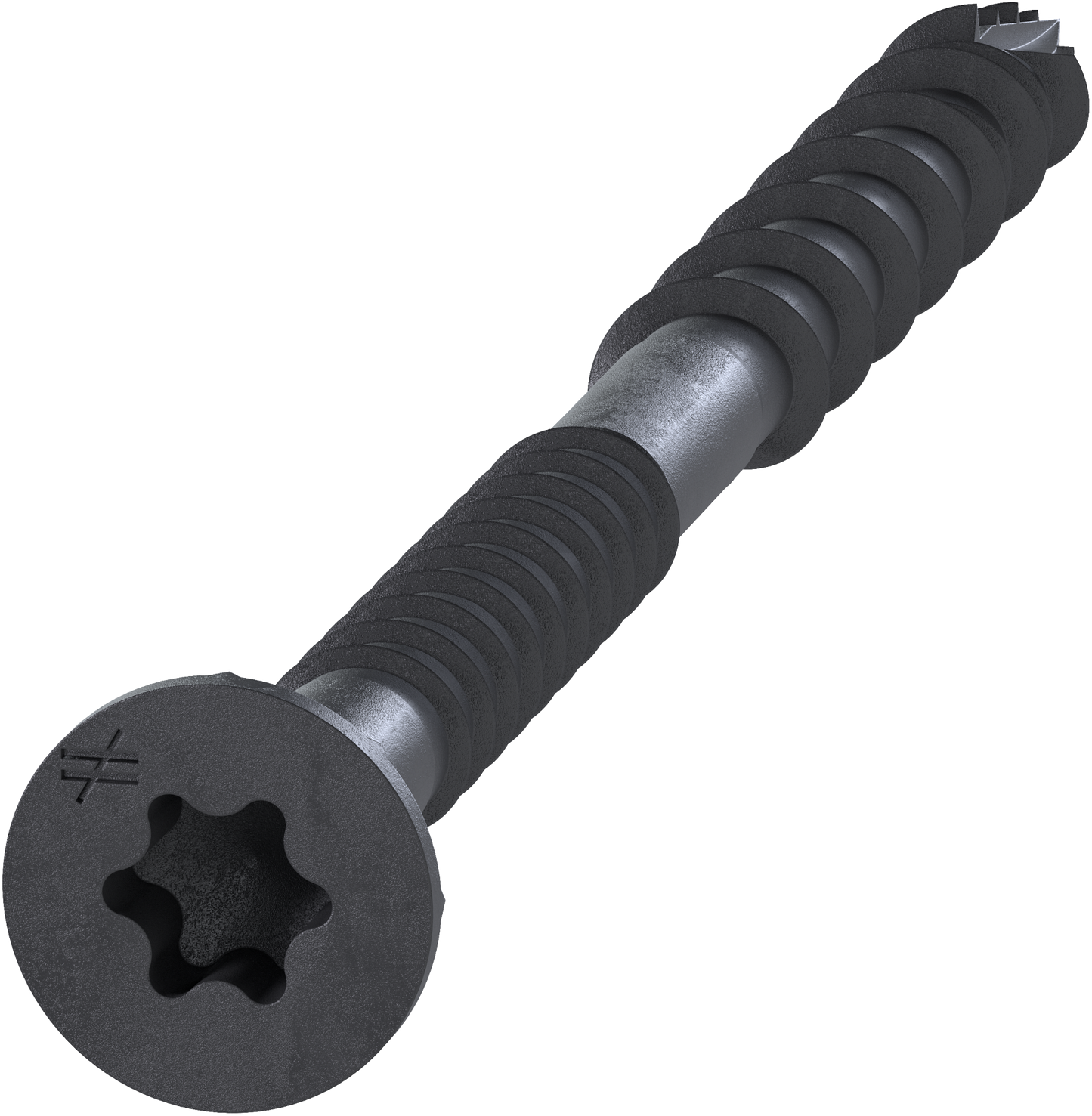 Simpson Strong-Tie DSVBK3R70 Deck-Drive™ DSV WOOD Screw — #10 x 3 in. T25, Flat Head, Quik Guard®, Black (70-Qty) (Pack of 10)