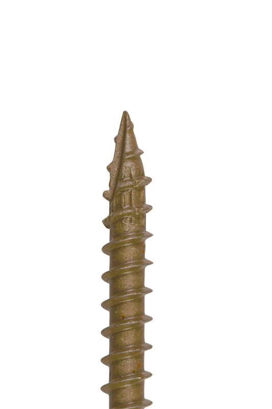 Simpson Strong-Tie SDWS16400QR150 Strong-Drive® SDWS™ FRAMING Screw — 0.160 in. x 4 in. T25, Quik Guard®, Tan (150-Qty)