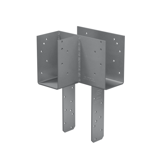 Simpson Strong-Tie ECCLLQ464SDS ECCLLQ L-Shape End Column Cap for 4x Beams, 6x Post w/ SDS Screws, Skewed Left (Pack of 2)