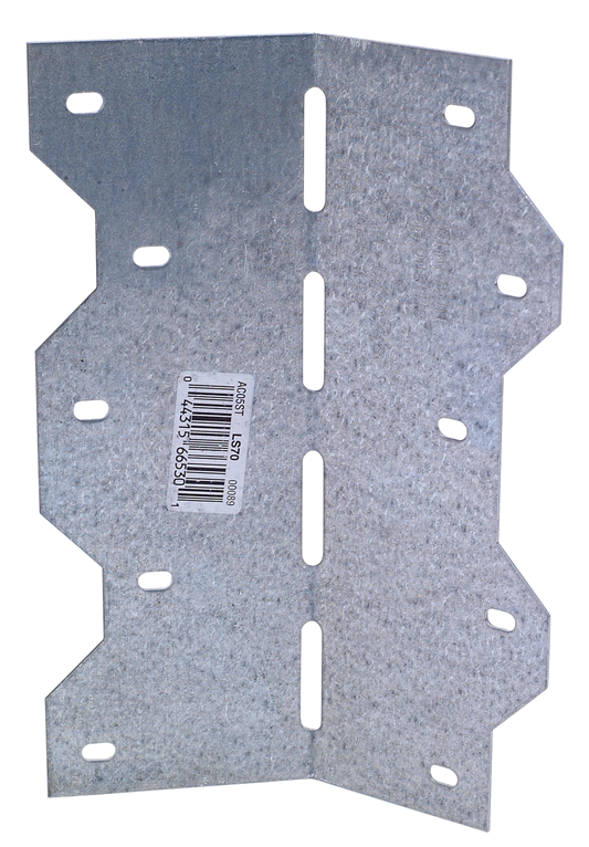 Simpson Strong-Tie LS70 LS 6-3/8 in. 18-Gauge Galvanized Adjustable L Angle (Pack of 3000)