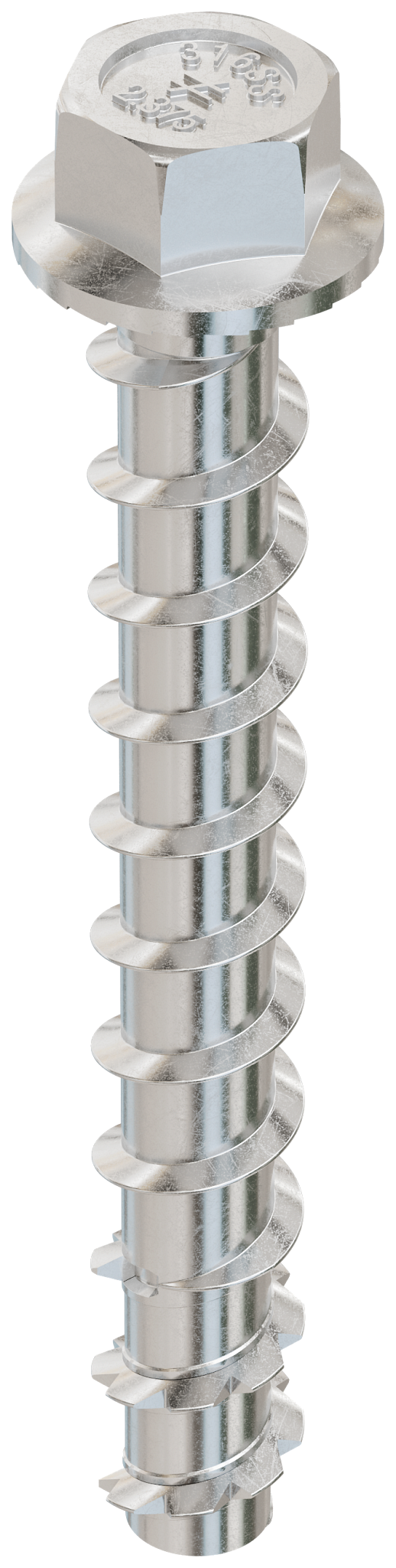 Simpson Strong-Tie THDC25238H6SS Titen HD® 1/4 in. x 2-3/8 in. Type 316 Stainless-Steel Heavy-Duty Screw Anchor (50-Qty) (Pack of 5)