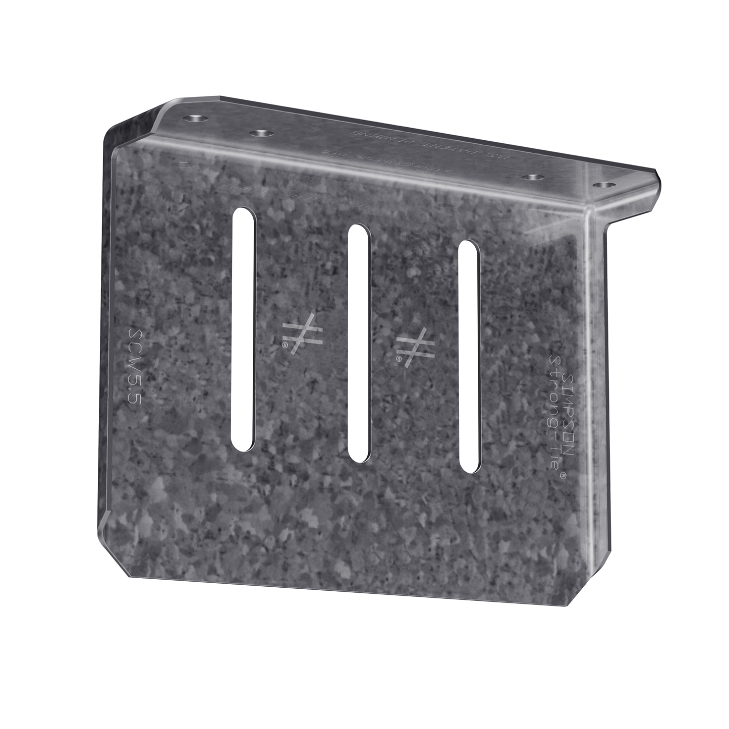 Simpson Strong-Tie SCW5.5-KT SCW 5-1/2 in. Head-of-Wall Slide-Clip Connector w/ Screws (25-Qty) (Pack of 144)