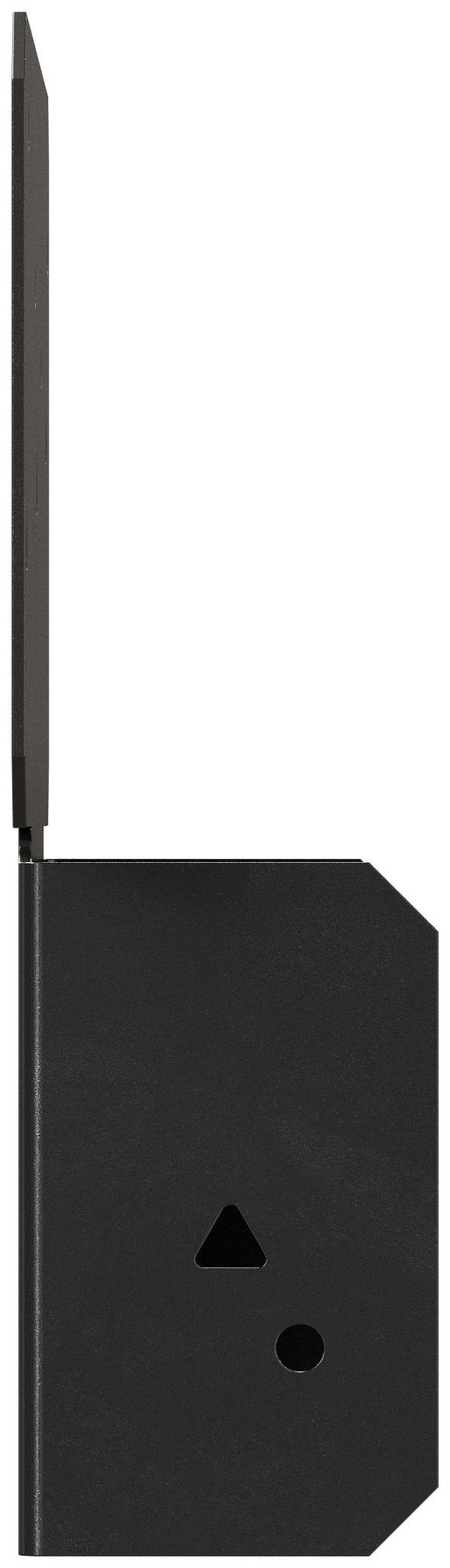 Simpson Strong-Tie AC4PC Outdoor Accents® ACPC ZMAX®, Black Powder-Coated Adjustable Post Cap for 4x