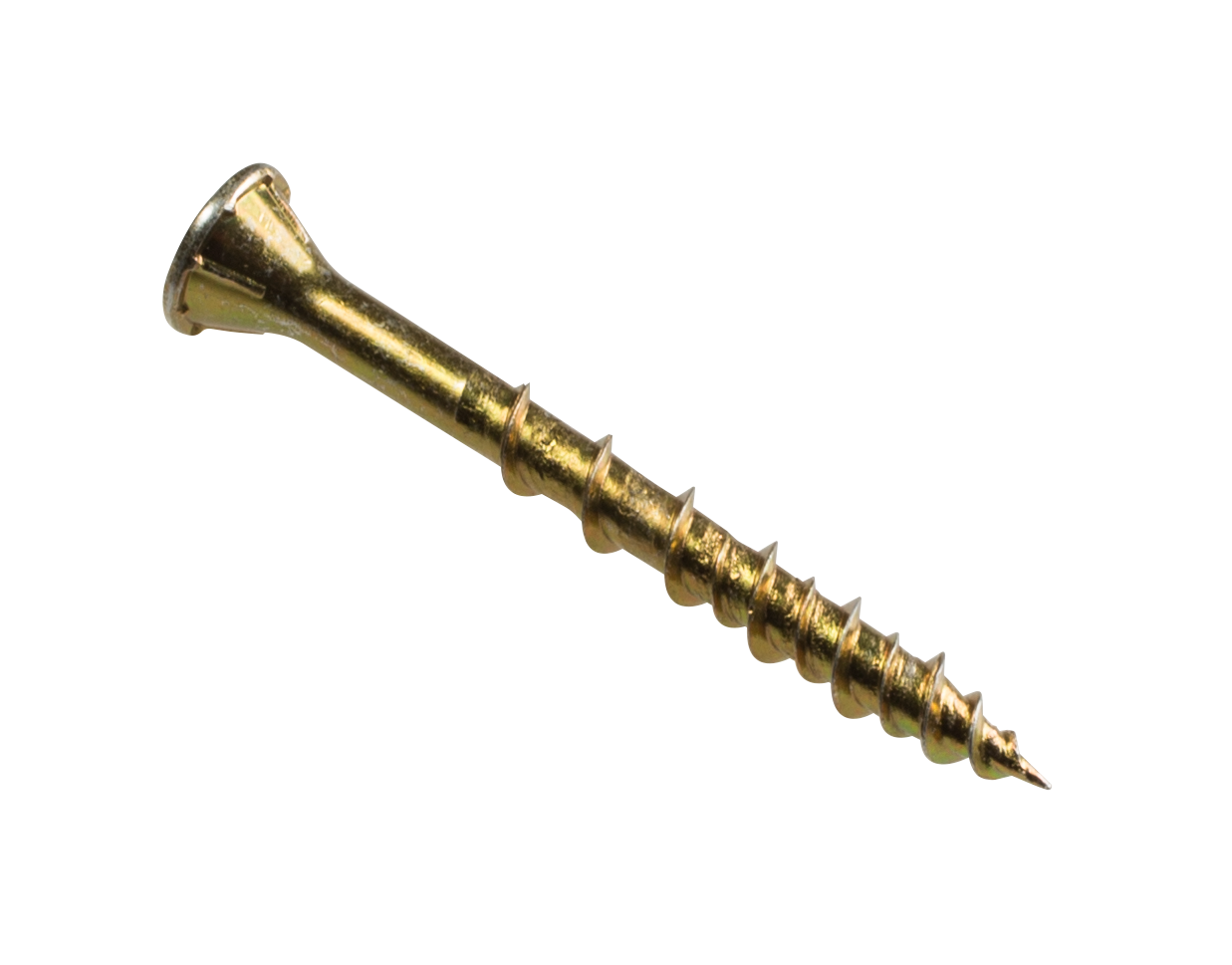 Simpson Strong-Tie WSV134S Strong-Drive® WSV SUBFLOOR Screw (Collated) — #9 x 1-3/4 in. T25, Yellow Zinc (2000-Qty) (Pack of 100)