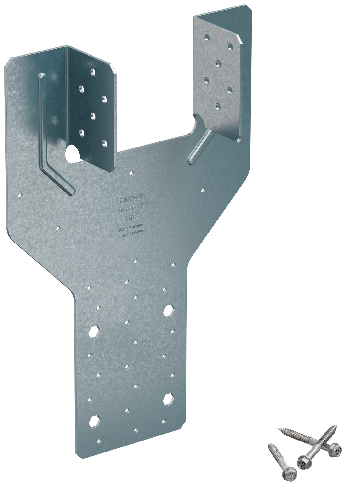 Simpson Strong-Tie LGT3-SDS2.5 LGT 3-Ply Girder Tiedown with Strong-Drive® SDS Screws (Pack of 8)