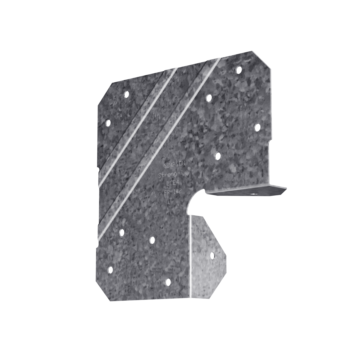 Simpson Strong-Tie LCE4 LCE Galvanized End Post Cap for 4x (Pack of 2400)