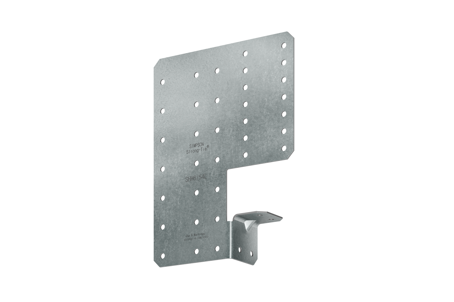 Simpson Strong-Tie SHH3/68-KT24 SHH 4-3/8 in. x 5-5/8 in. 68-mil Galvanized Steel Header Hanger (24-Qty) (Pack of 54)