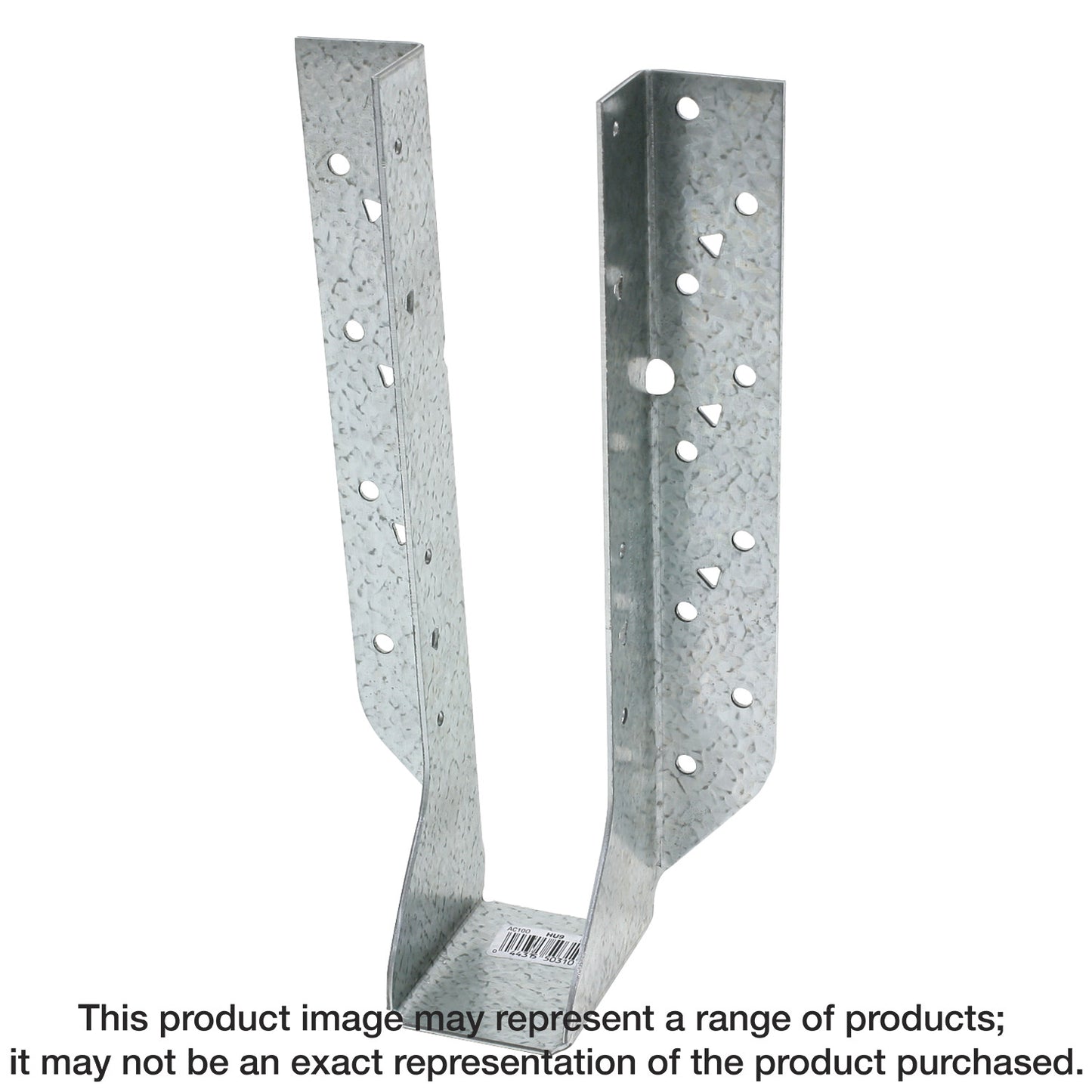 Simpson Strong-Tie HU9 HU Galvanized Face-Mount Joist Hanger for 1-3/4 in. x 9-1/2 in. Engineered Wood (Pack of 25)