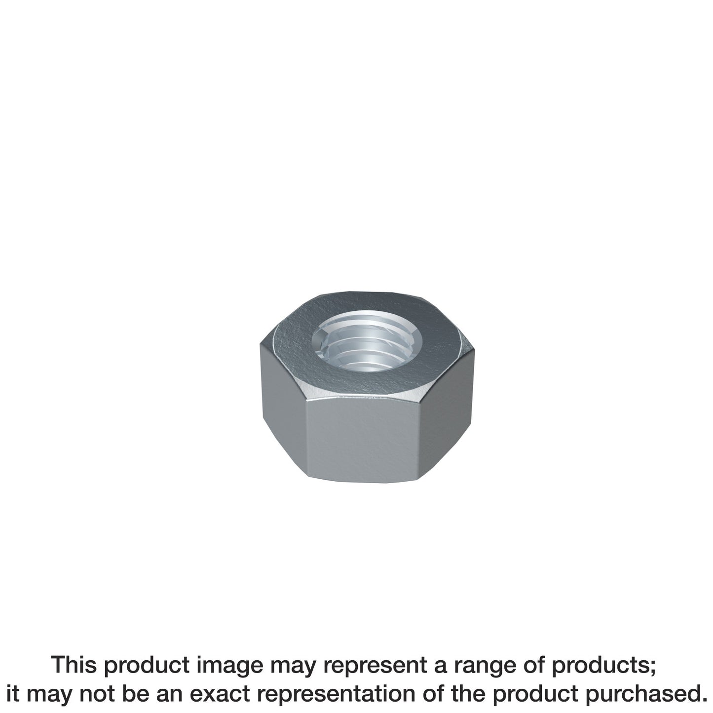 Simpson Strong-Tie NUT1/2-HDG Hot-Dip Galvanized Hex Nut for 1/2 in. Rod