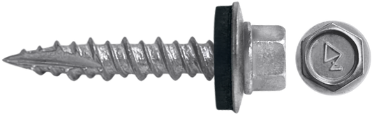 DAGGERZ DAGCT1010T17 10 x 1 hex washer head type 17 screws w/bonded washer dagger-guard