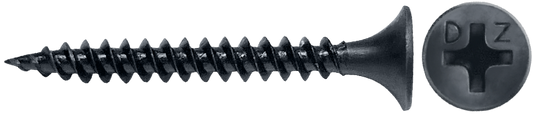 DAGGERZ DWF06158 6 x 1-5/8 phillips bugle fine thread drywall screws phosphate