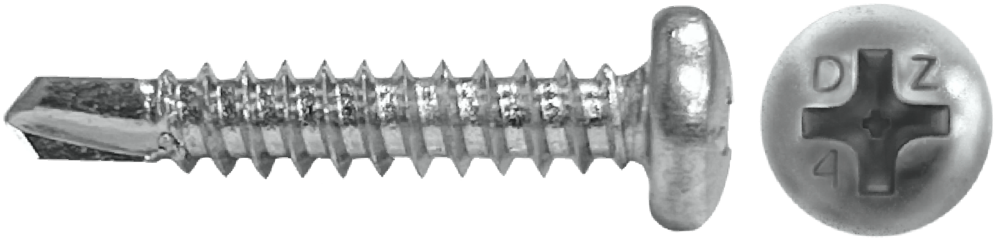 DAGGERZ PPSDSS10034 10 x 3/4 phillips pan head self drill screws 410 stainless steel