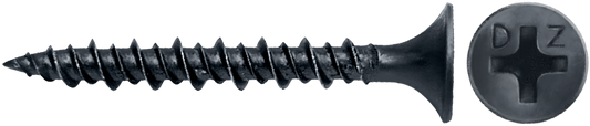 DAGGERZ DWHL06158 6 x 1-5/8 phillips bugle hi low thread drywall screws phosphate