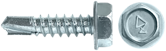 DAGGERZ SDZ1410 14 x 1 hex washer head self drill screws zinc