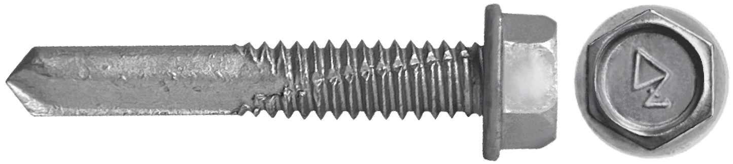 DAGGERZ SD5CT14212 1/4-20 x 2-1/2 hex washer head specialty self drill screws dagger-guard