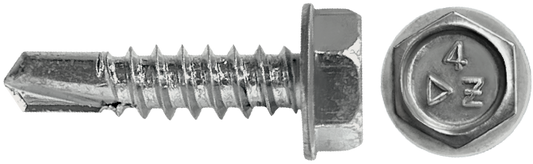 DAGGERZ SDSS1410 14 x 1 hex washer head self drill screws 410 stainless steel