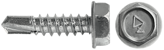 DAGGERZ SDSSS080012 8 x 1/2 hex washer head self drill screws 305 stainless steel