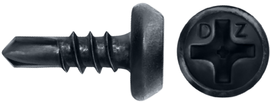 DAGGERZ PFSDB0771610 7 x 7/16 phillips pan framing self drill screws phosphate