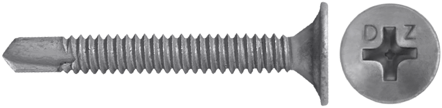 DAGGERZ PLYSDCT101104M 10-24 x 1-1/4 phillips thin wafer plymetal self drill screws dagger ultra-guard