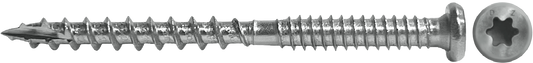 DAGGERZ DKCSTSS1030 10 x 3 star button type 17 composite deck screws 305 stainless steel