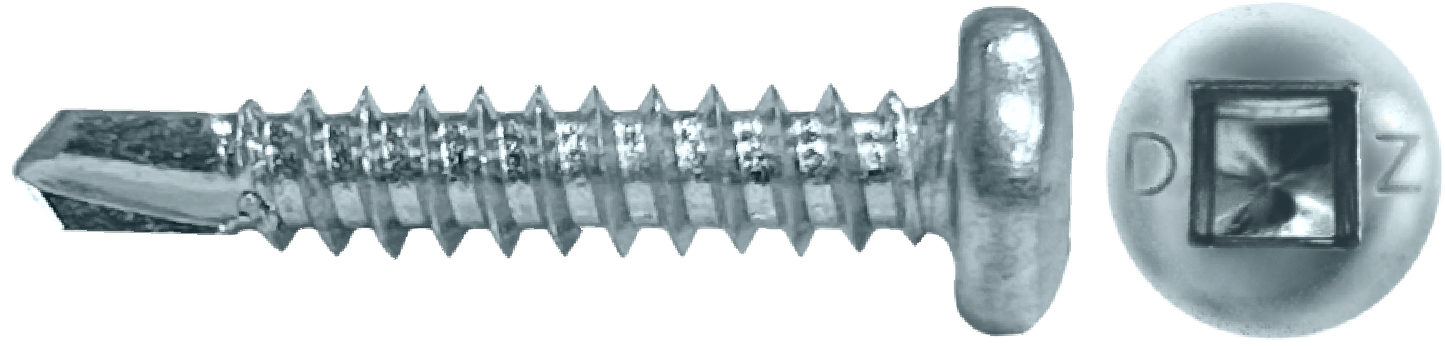 DAGGERZ PSQSDZ1010 10 x 1 square pan head self drill screws zinc