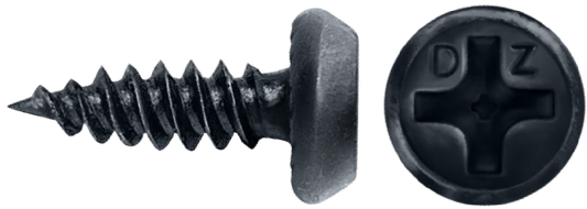 DAGGERZ PFSB0771610*** 7 x 7/16 phillips pan framing drywall screws phosphate
