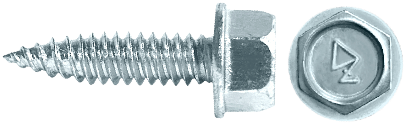 DAGGERZ DZZ10034 10 x 3/4 unslotted hwh dagger-zip screwss zinc