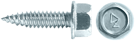 DAGGERZ DZZ10034 10 x 3/4 unslotted hwh dagger-zip screwss zinc