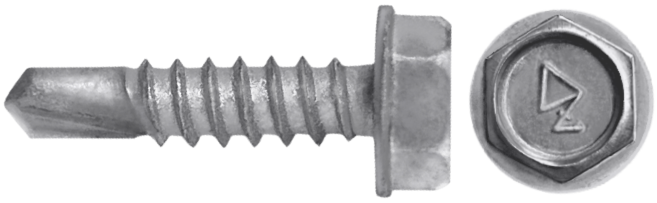 DAGGERZ SDCTSLV10212 10 x 2-1/2 hex washer head self drill screws dagger-guard
