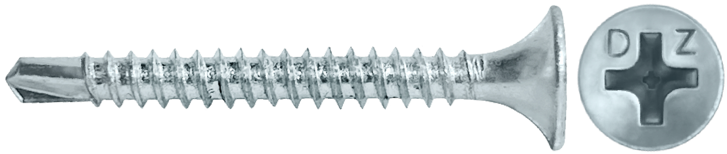 DAGGERZ DWSDZ1060 10 x 6 phillips bugle head self drill screws zinc