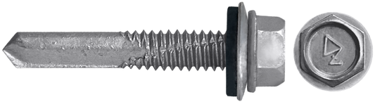 DAGGERZ NEOSD5CT14112 1/4-20 x 1-1/2 hex washer head specialty self drill screws w/bonded washer dagger-guard
