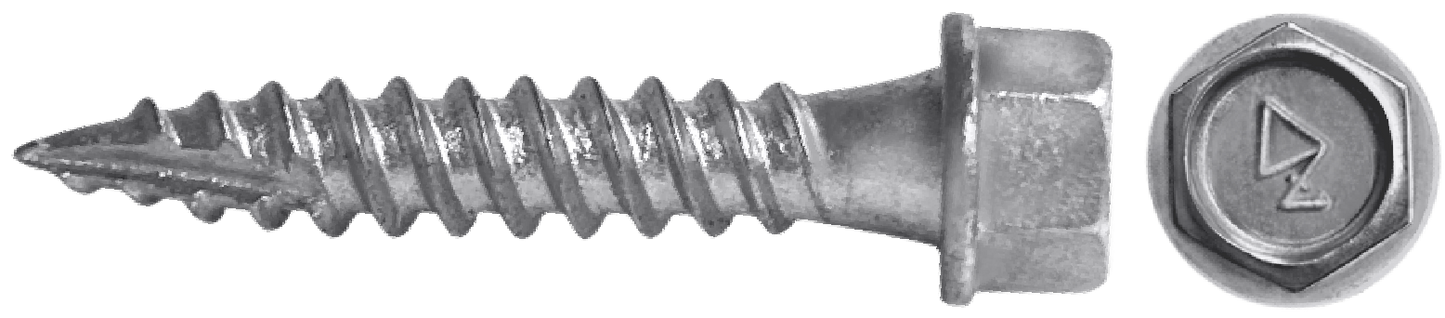 DAGGERZ DAGCTWOW09112T17 9 x 1-1/2 hex washer head type 17 screws w/out bonded washer dagger-guard