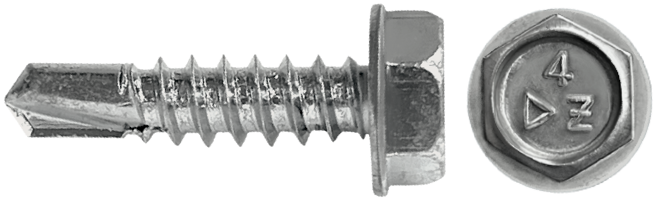 DAGGERZ SDSS1010 10 x 1 hex washer head self drill screws 410 stainless steel