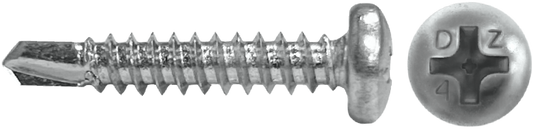 DAGGERZ PPSDSS1010 10 x 1 phillips pan head self drill screws 410 stainless steel