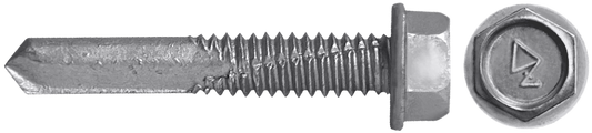 DAGGERZ SD5CT12112 12-24 x 1-1/2 hex washer head specialty self drill screws dagger-guard