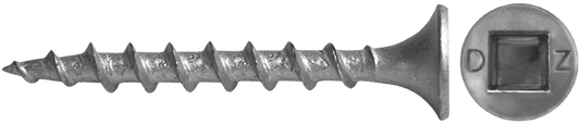 DAGGERZ DKSQD1040 10 x 4 square bugle head coarse thread deck screws dacromet
