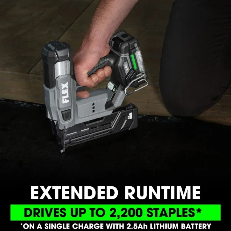 FLEX FX4511-Z 1/4" Narrow Crown Stapler - Bare Tool