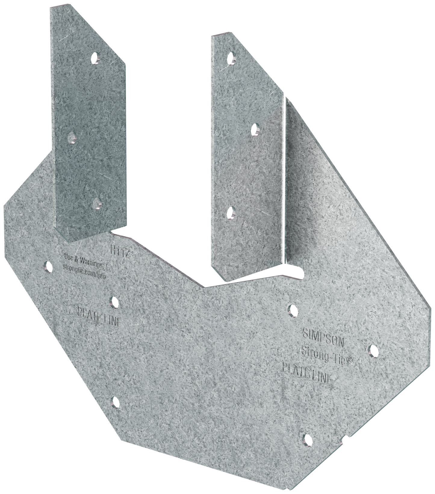 Simpson Strong-Tie H11Z H11 18-Gauge ZMAX® Galvanized Hurricane Tie (Pack of 50)