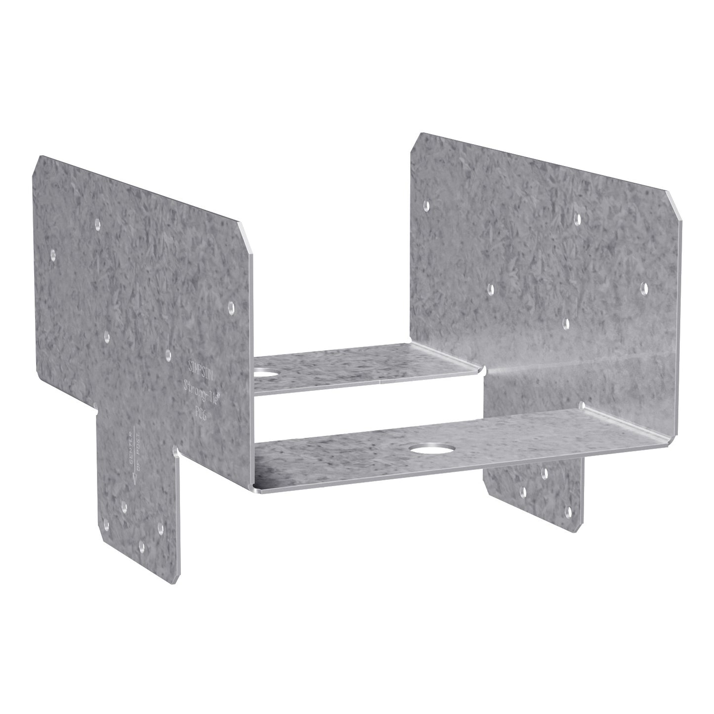 Simpson Strong-Tie PC6RZ PCZ® ZMAX® Galvanized Post Cap for 6x Rough