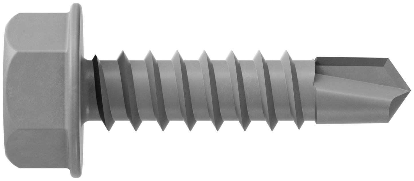 Simpson Strong-Tie XEQ34B1016M Strong-Drive® XE EXTERIOR STRUCTURAL METAL Screw — #10 x 3/4 in. 5/16 Hex (1000-Qty) (Pack of 6)
