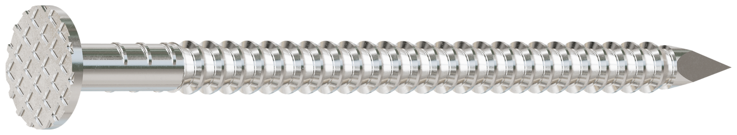 Simpson Strong-Tie T4SN7B Shake and Shingle Siding/Roofing Nail — 1-1/2 in. x .083 in. Type 316 (25 lb.)