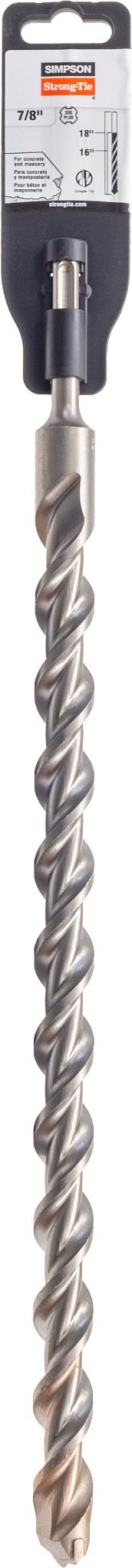 Simpson Strong-Tie MDPL08718 7/8 in. x 18 in. SDS-plus® Shank Drill Bit