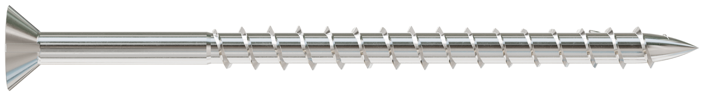 Simpson Strong-Tie T12350WPB Strong-Drive® DWP WOOD SS Screw — #12 x 3-1/2 in. T-27, Flat Head, Type 316 (1000-Qty) (Pack of 64)